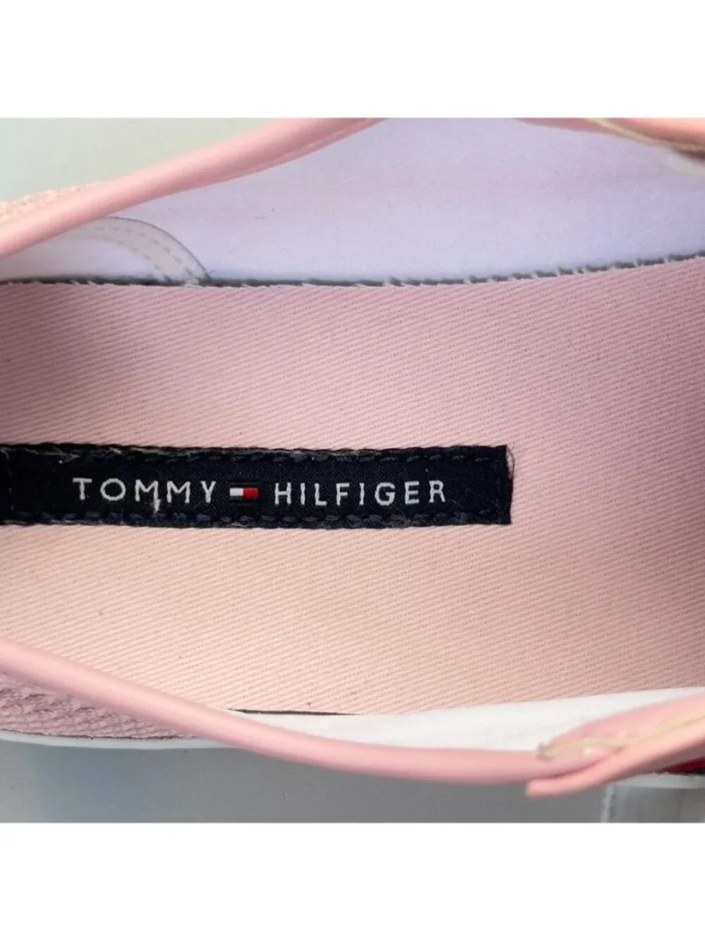 TOMMY HILFIGER Women's Shoes Pink Sport Sneakers Low Top Lace Up Size 8.5 M